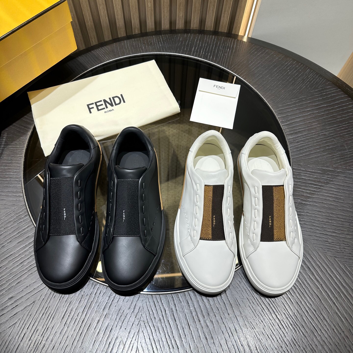 اسنیکر مردانه برند Fendi مدل City