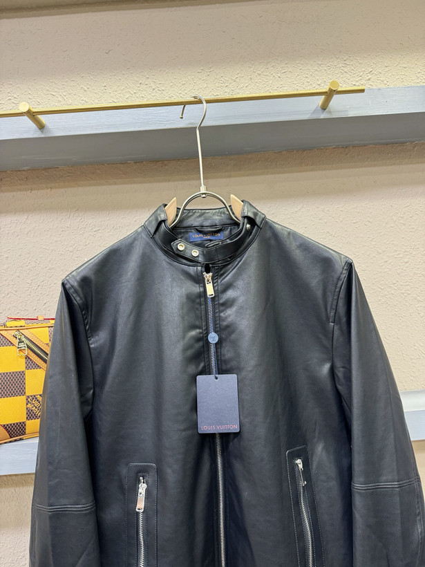 کت چرم مردانه برند Louis Vuitton