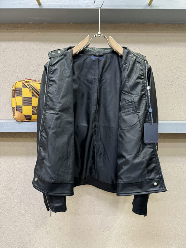 کت چرم مردانه برند Louis Vuitton