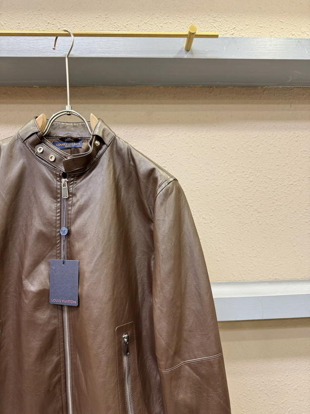 کت چرم مردانه برند Louis Vuitton