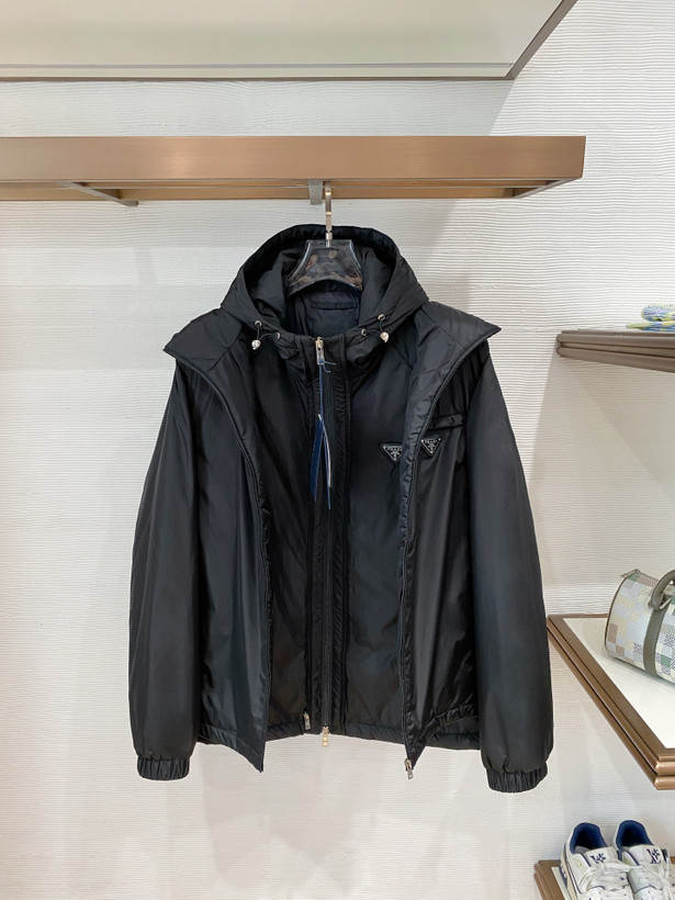کاپشن دوحالته برند Prada