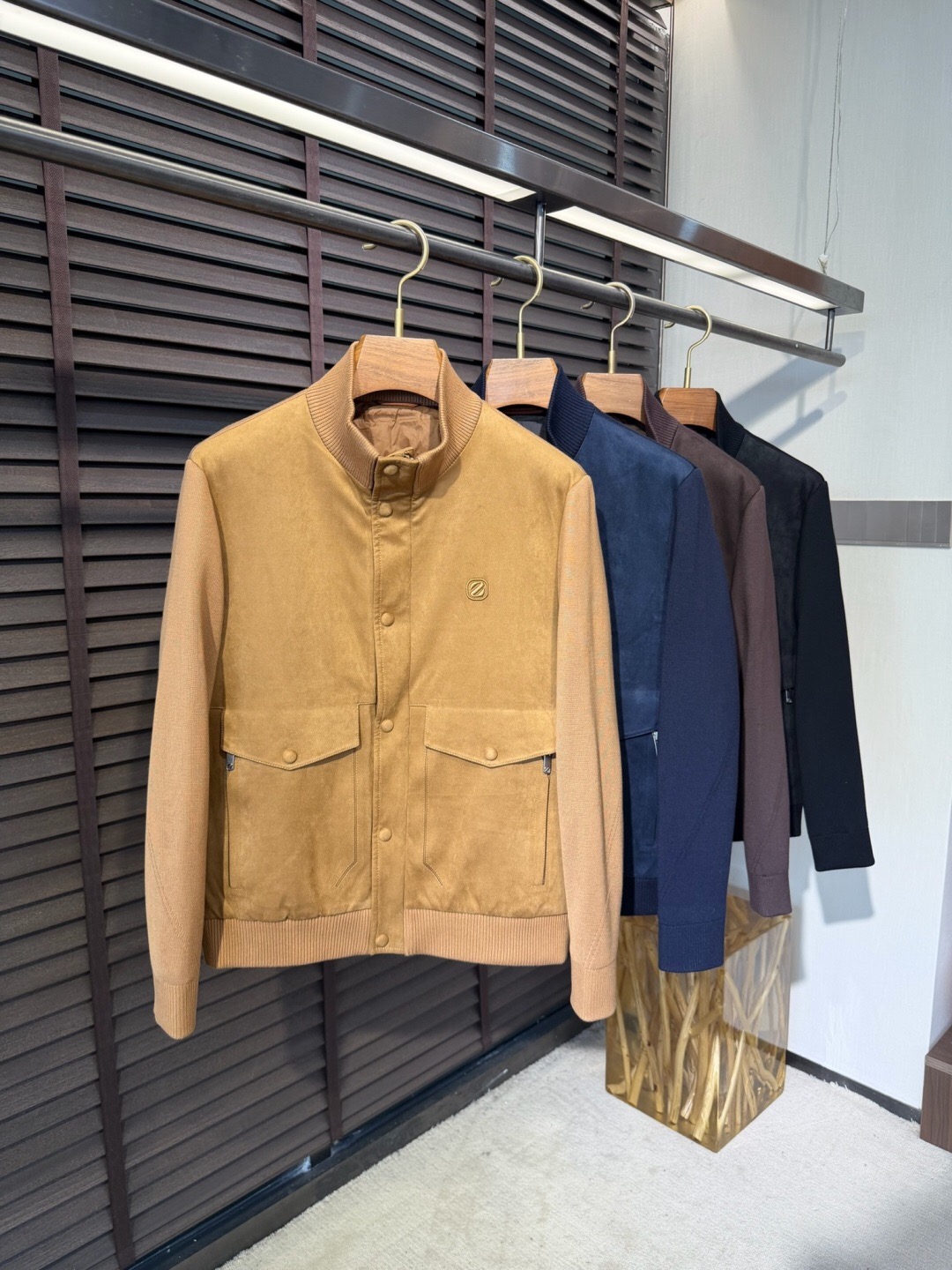 کاپشن جیر برند Zegna