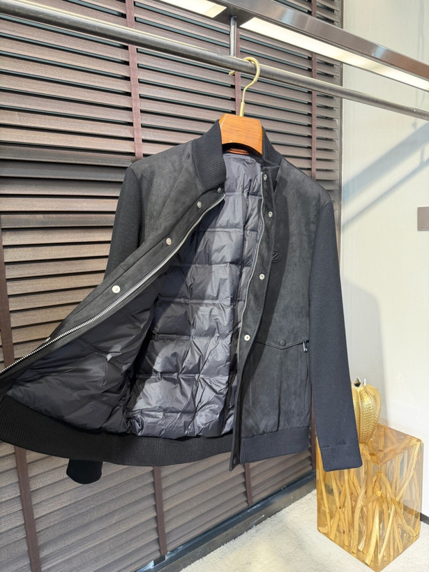 کاپشن جیر برند Zegna