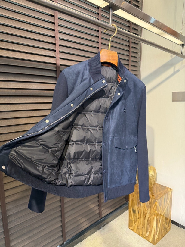 کاپشن جیر برند Zegna