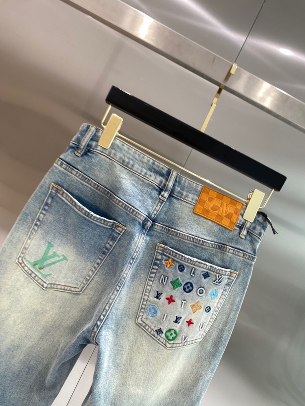 شلوار جین برند Louis Vuitton