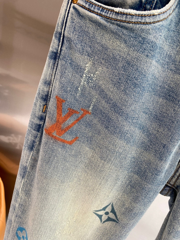 شلوار جین برند Louis Vuitton