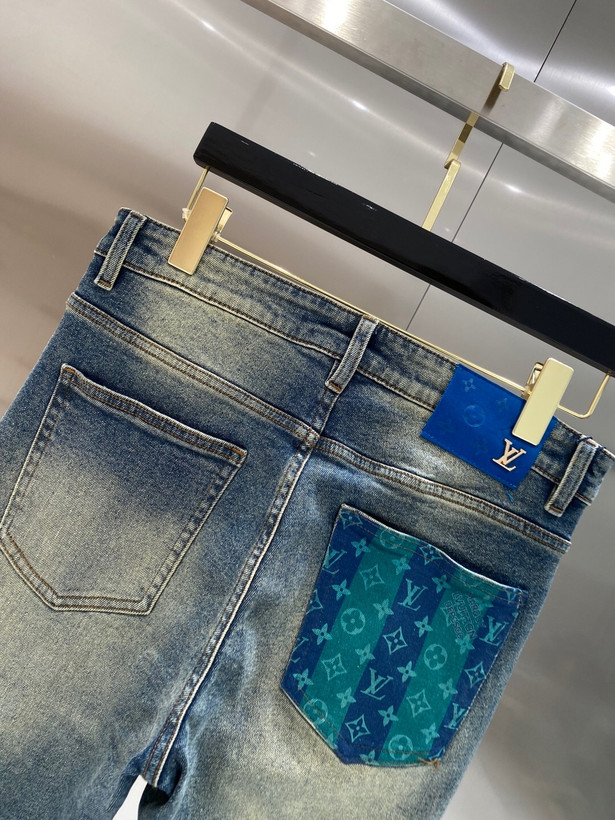 شلوار جین مردانه برند Louis Vuitton