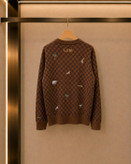 بافت یقه گرد برند Louis Vuitton