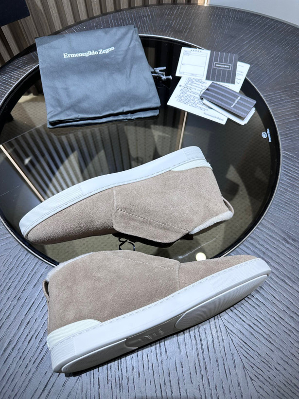 نیم بوت مردانه برند Zegna