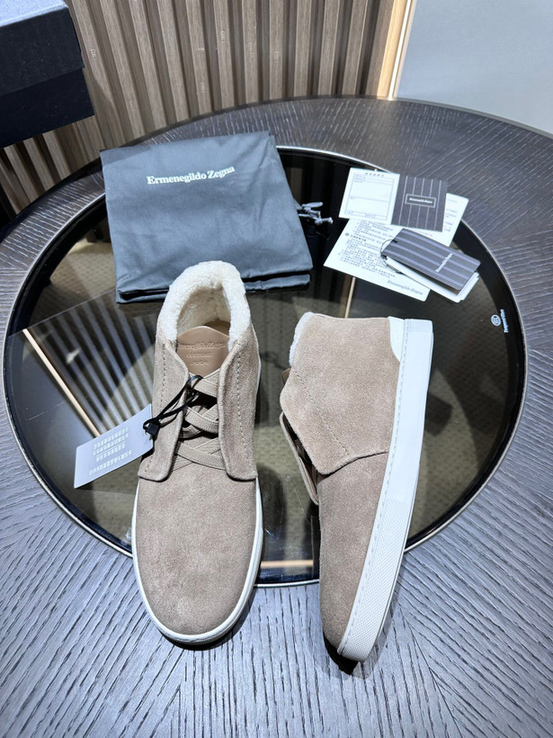 نیم بوت مردانه برند Zegna