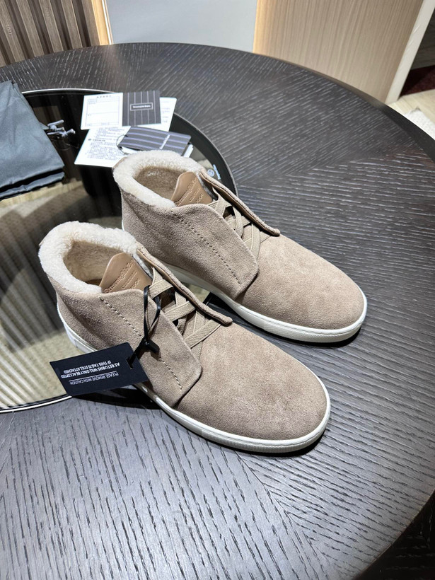 نیم بوت مردانه برند Zegna