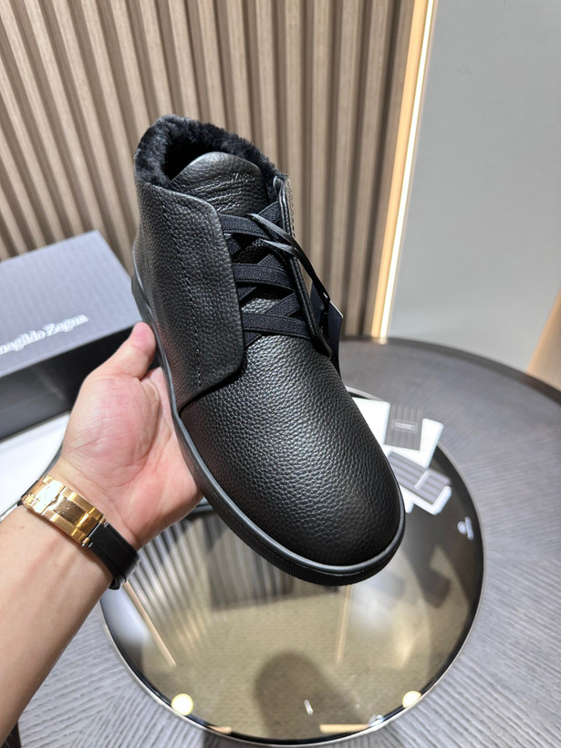 نیم بوت مردانه برند Zegna