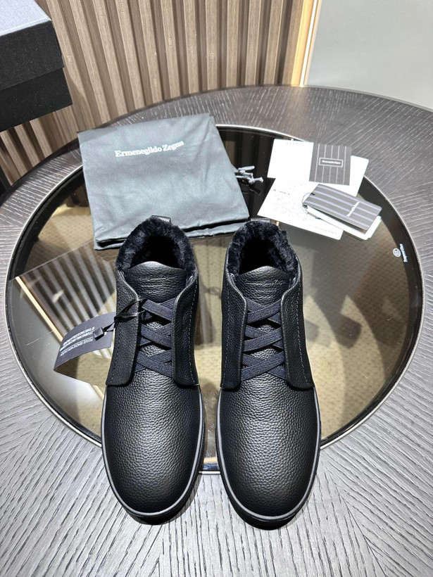 نیم بوت مردانه برند Zegna