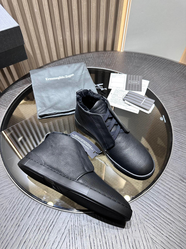 نیم بوت مردانه برند Zegna