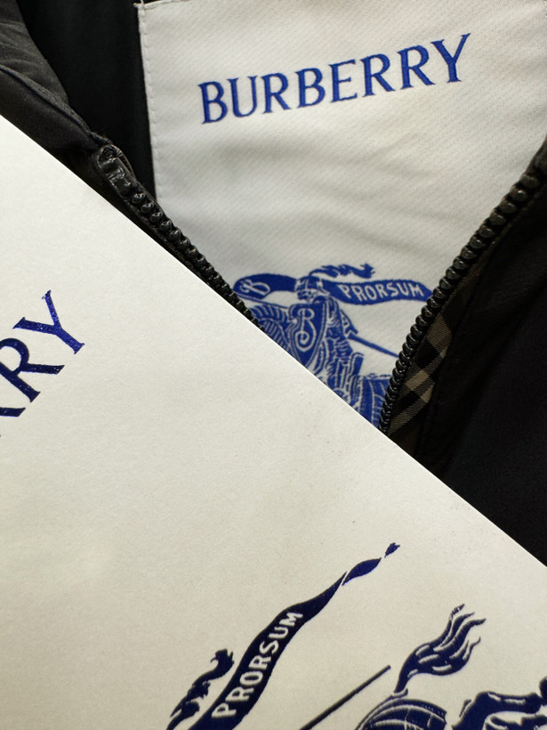 کاپشن دورو برند Burberry