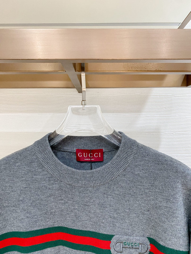 بافت یقه گرد مردانه برند Gucci