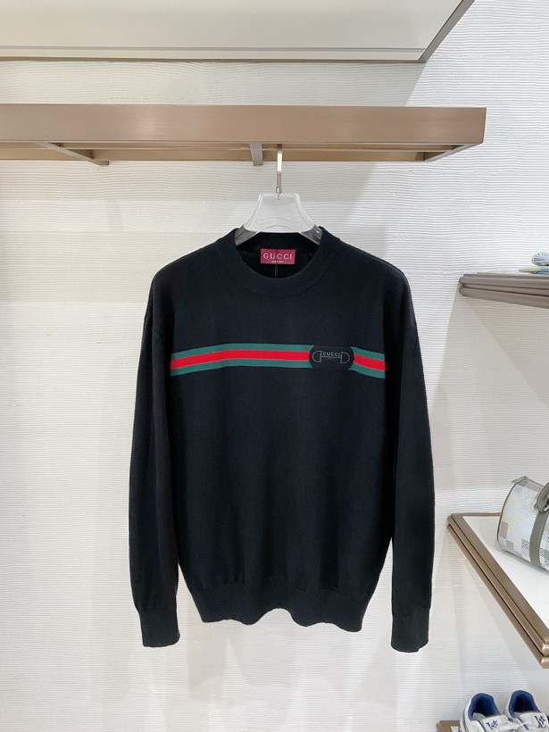 بافت یقه گرد مردانه برند Gucci