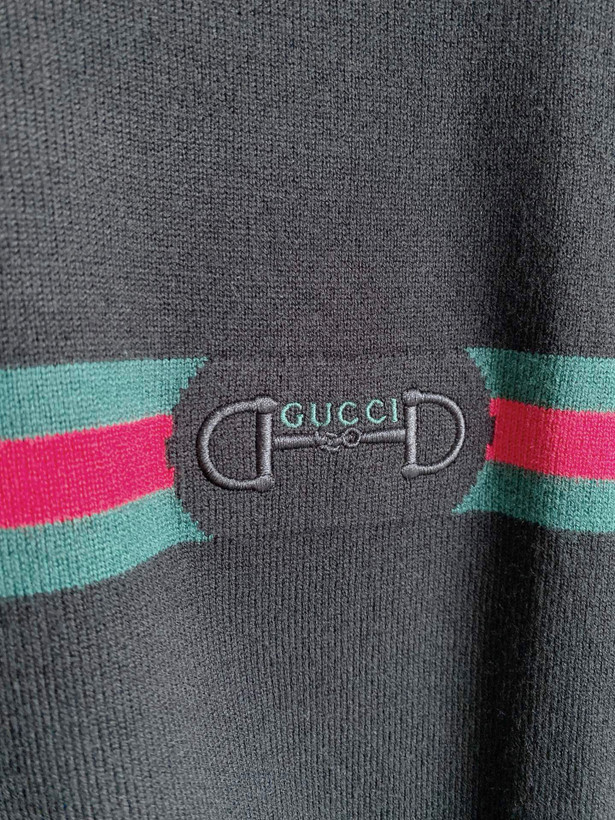 بافت یقه گرد مردانه برند Gucci