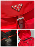 کیف کوله زنانه برند Prada