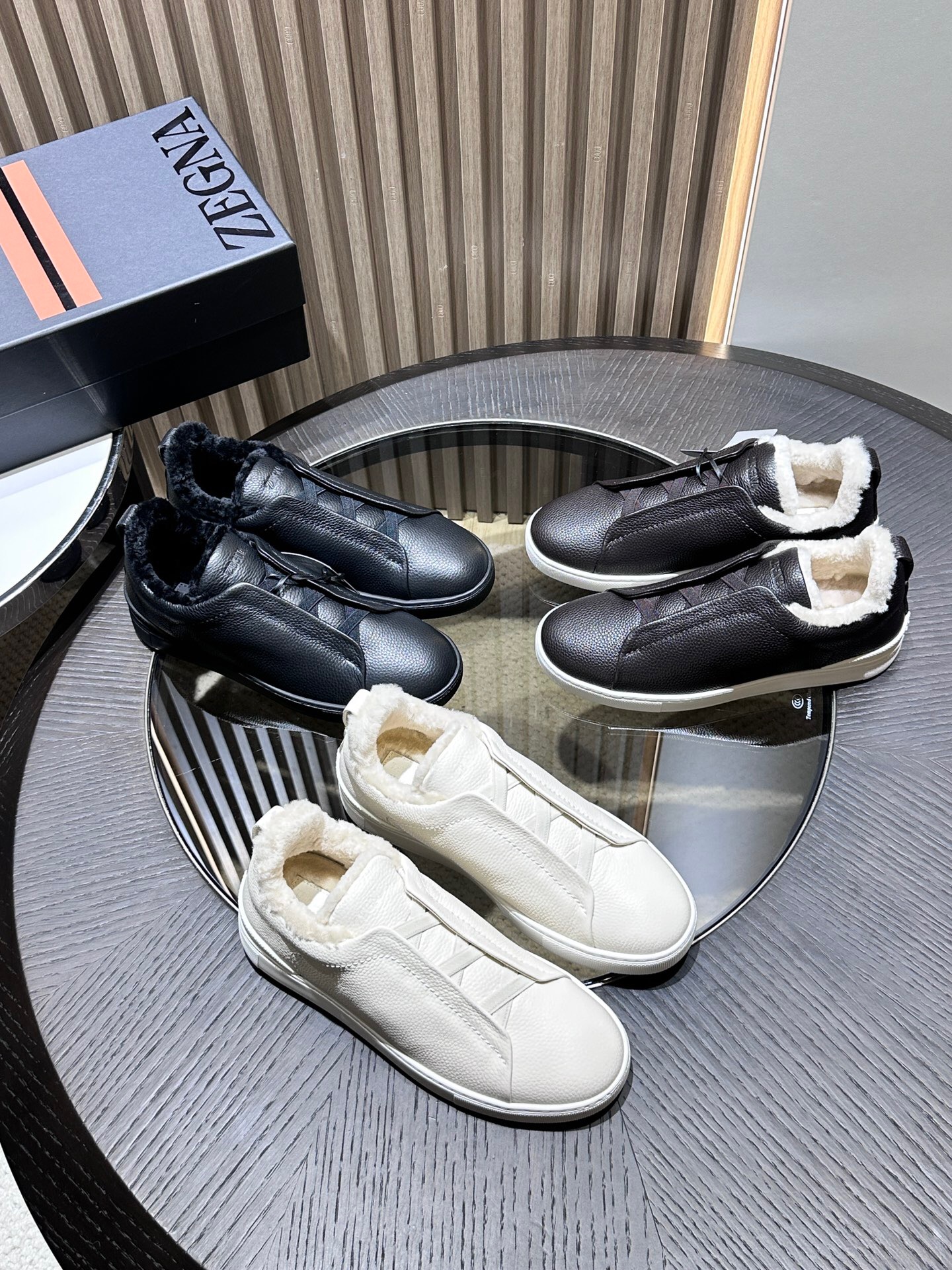 اسنیکر مردانه برند Zegna