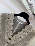 جلیقه چرم زنانه برند Ermanno Scervino