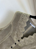 جلیقه چرم زنانه برند Ermanno Scervino