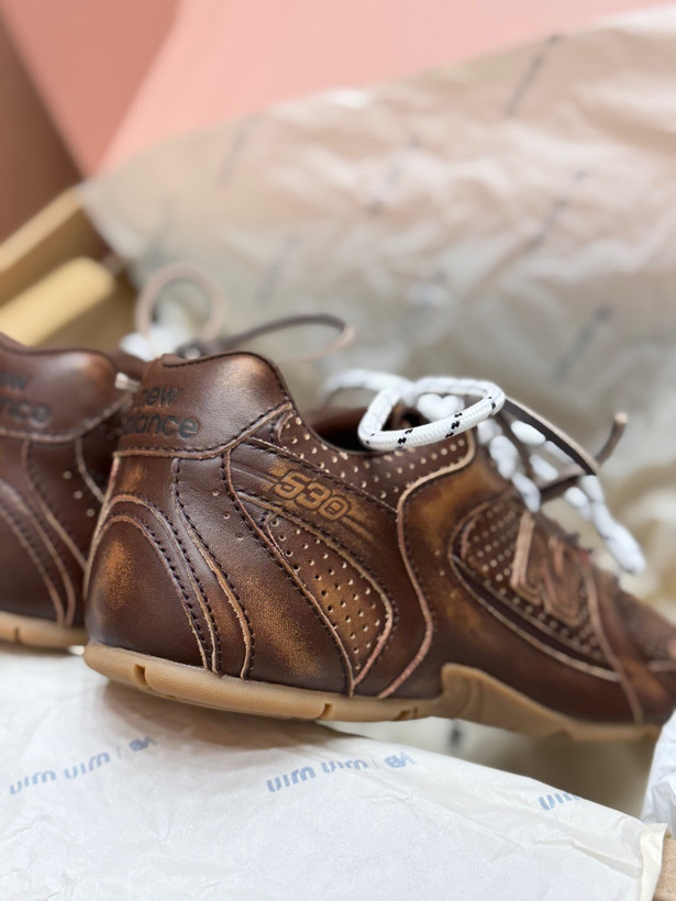 اسنیکر زنانه برند MiuMiu✖️newBalance