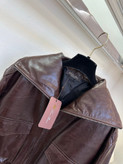 کاپشن چرم زنانه برند Loro Piana