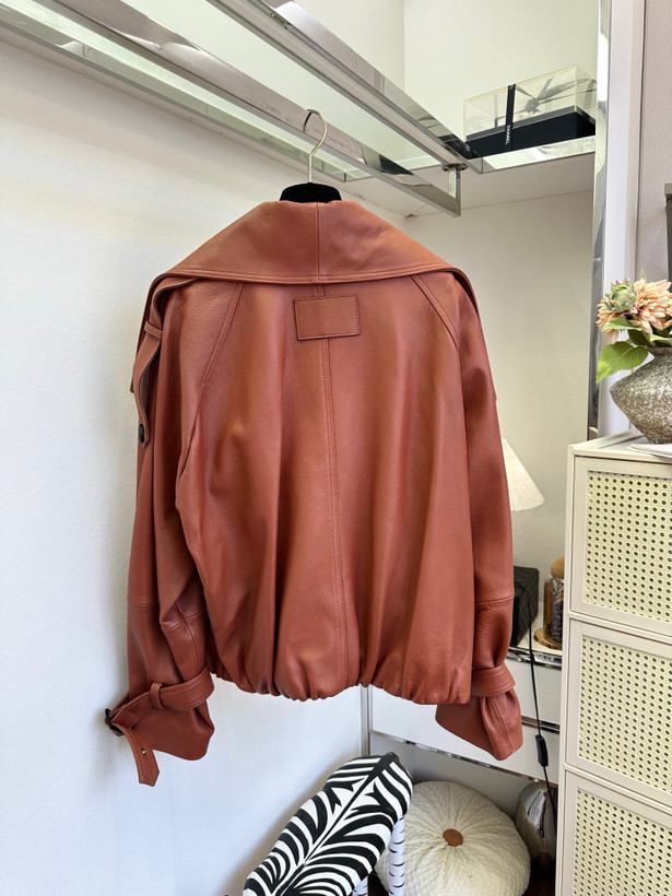 کت چرم زنانه برند Alexander wang