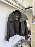 کت چرم زنانه برند Alexander wang