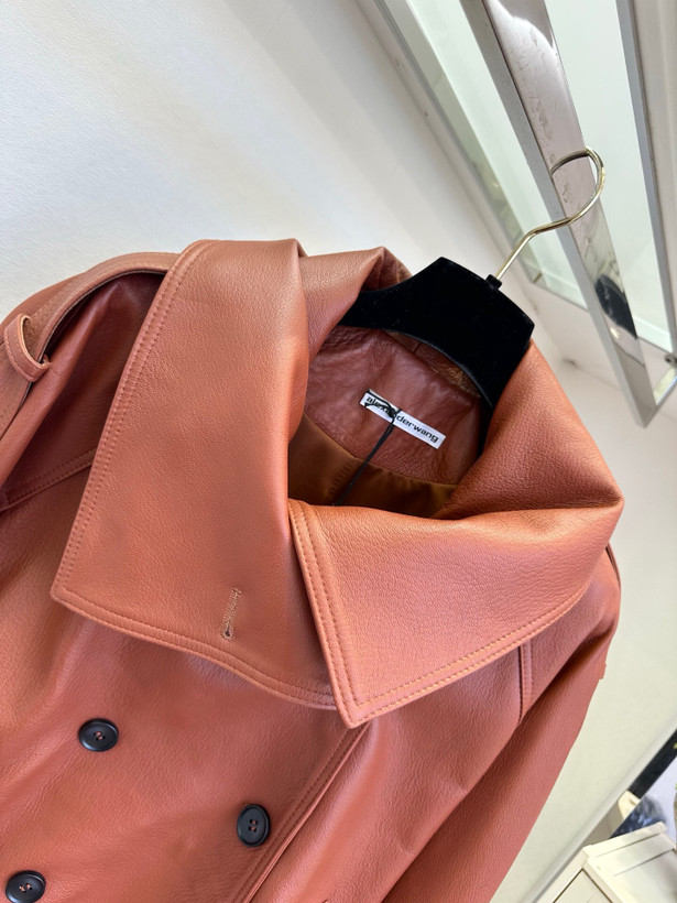کت چرم زنانه برند Alexander wang