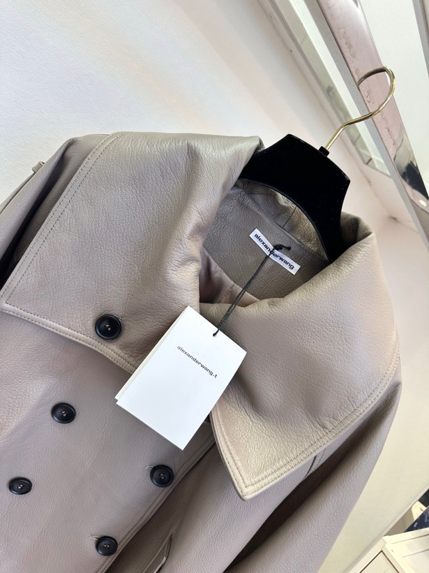 کت چرم زنانه برند Alexander wang