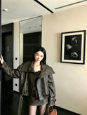 کت چرم زنانه برند Alexander wang