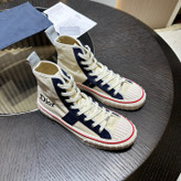 کفش کتانی ساقدار برند Dior مدل Hooper