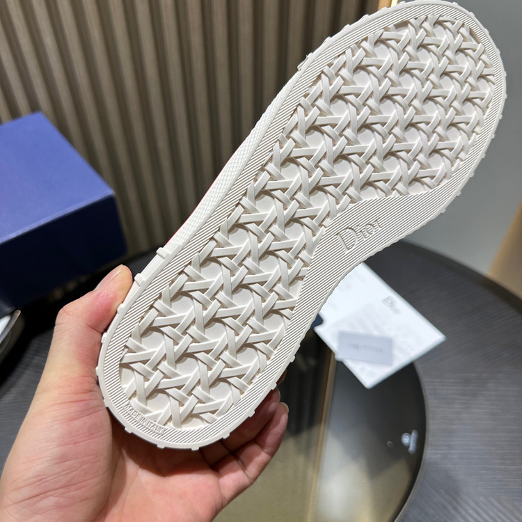 کفش کتانی ساقدار برند Dior مدل Hooper