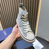 کفش کتانی ساقدار برند Dior مدل Hooper