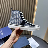 کفش کتانی ساقدار برند Dior مدل Hooper