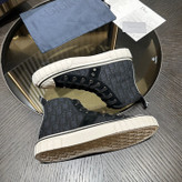 کفش کتانی ساقدار برند Dior مدل Hooper