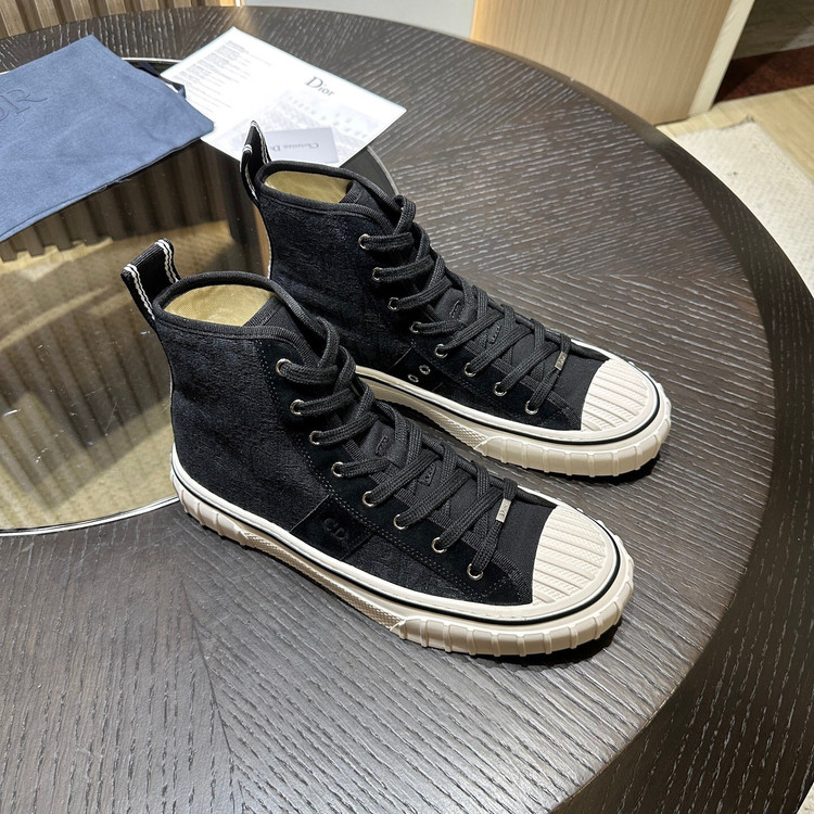 کفش کتانی ساقدار برند Dior مدل Hooper