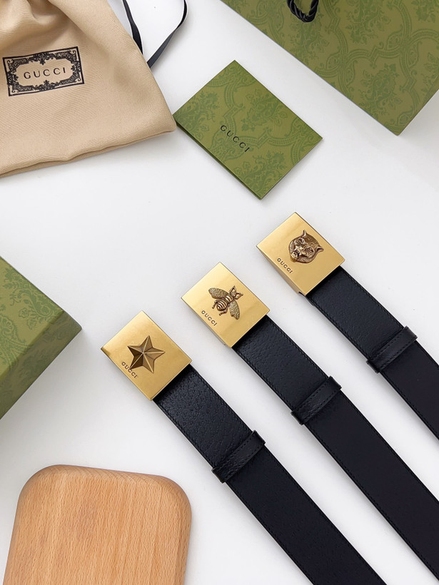 کمربند چرم مردانه برند Gucci مدل 2026