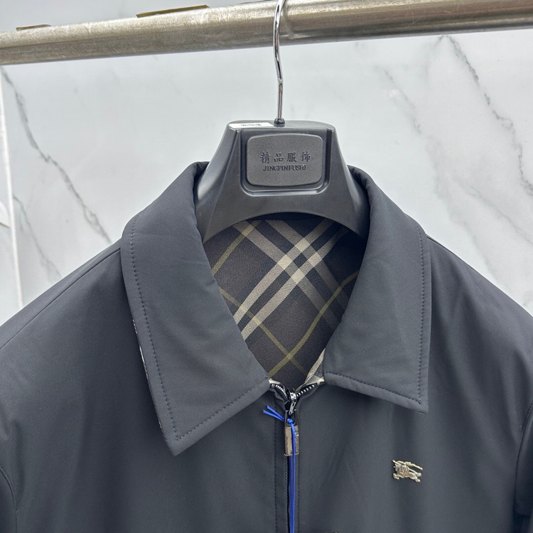 کاپشن دو رو مردانه برند Burberry