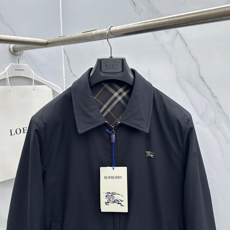 کاپشن دو رو مردانه برند Burberry