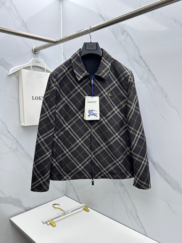 کاپشن دو رو مردانه برند Burberry
