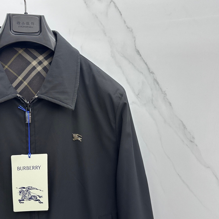 کاپشن دو رو مردانه برند Burberry