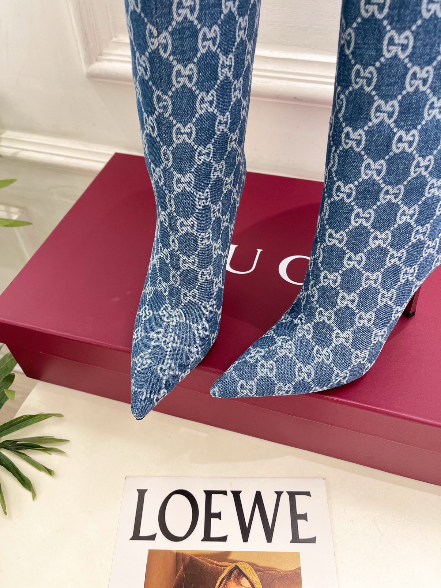 بوت زنانه برند Gucci