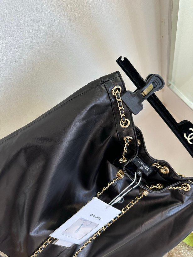 دامن چرم برند Chanel