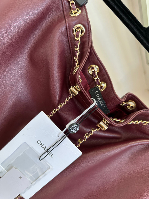 دامن چرم برند Chanel