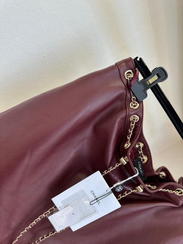 دامن چرم برند Chanel