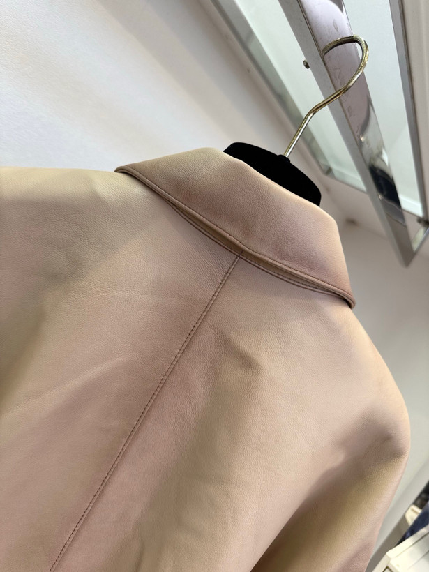 کت چرم زنانه برند Prada