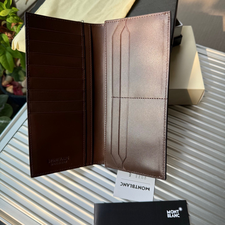 کیف پول چرم برند MontBlanc